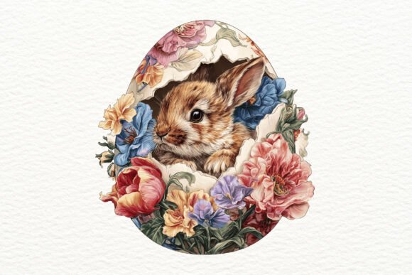 16 Easter Bunny Egg Floral PNG Clipart: A Creator's Guide