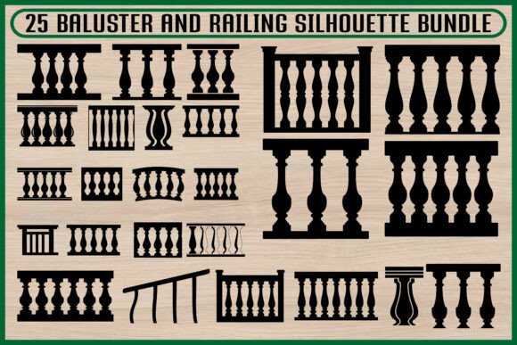 25 Classic Baluster Railing Silhouette: A Strategic Asset for Design and Production