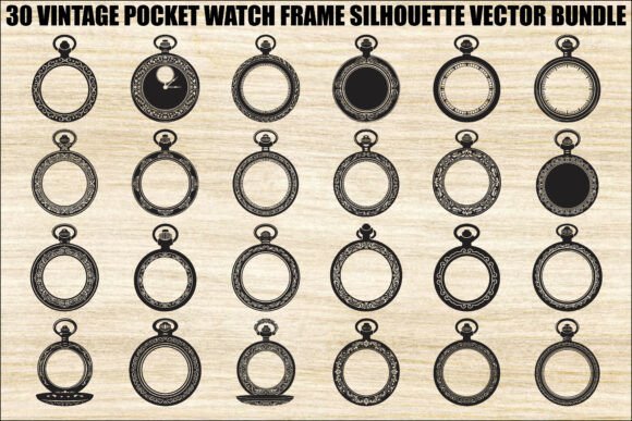 Choosing the Right Vintage Pocket Watch SVG Bundle for Steampunk and Retro Design Projects