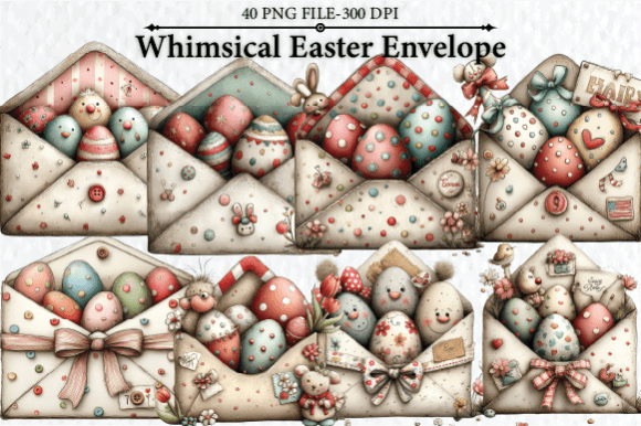 Choosing Whimsical Easter Envelope Clipart for Spring Design Projects