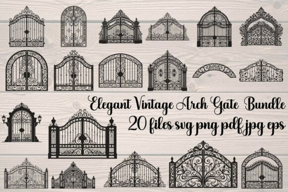 Elegant Vintage Arch Gate Designs