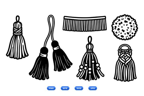 Evaluating the Boho Tassel Clipart Collection for Professional Design and Craft Projects