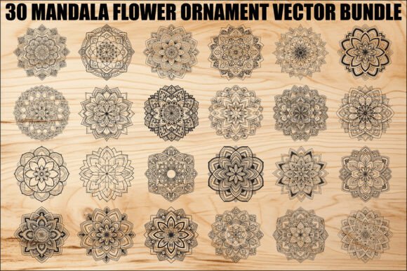 Evaluating the Mandala Flower SVG Bundle for Digital Crafting