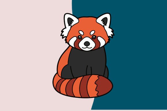 Evaluating the Value of a Cute Cartoon Red Panda Illustration for Your Projects