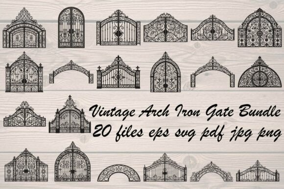 Evaluating the Vintage Arch Iron Gate Bundle for Creative Projects