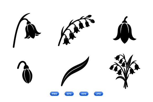 Refining Visual Identity with Lily of the Valley Clipart