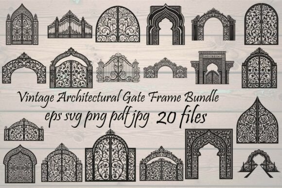 Vintage Architectural Gate Frame: A Strategic Asset for Design and Production