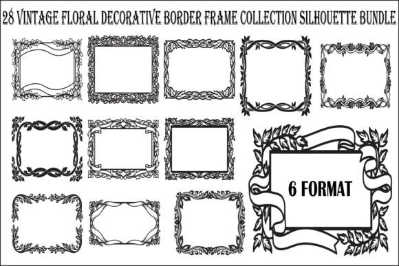 Vintage Floral Border Frame Bundle: A Practical Asset Evaluation