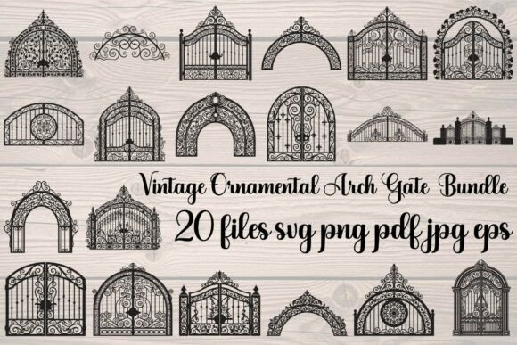 Vintage Ornamental Arch Gate Bundle: A Practical Review for Designers